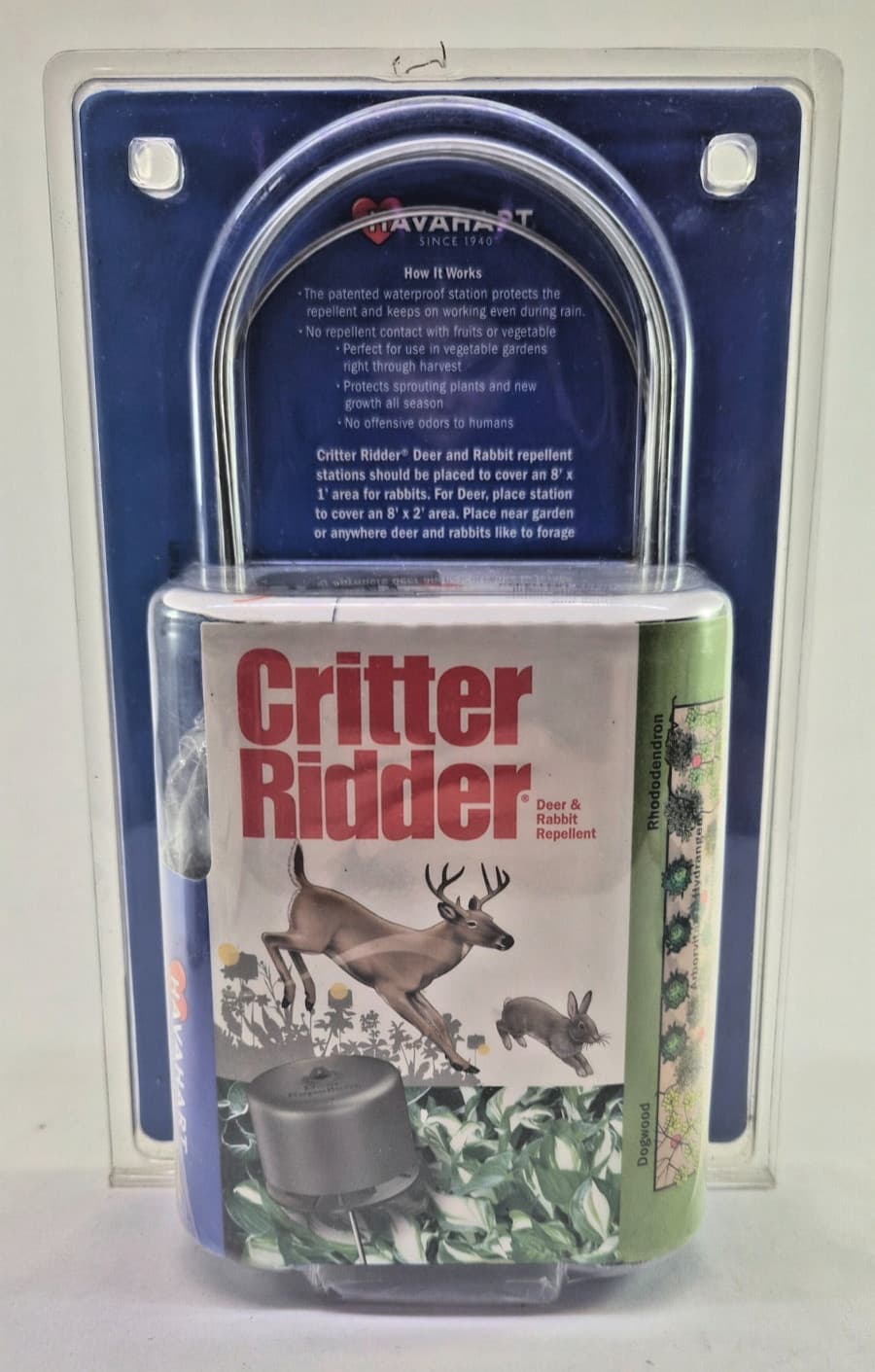 Havahart Critter Ridder Deer and Rabbit Repellent Weatherproof Stations 6-Count