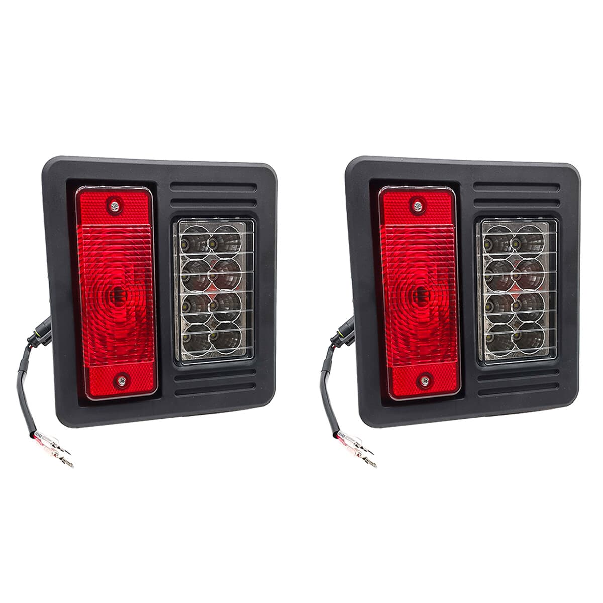 2x LED Taillight Rear Light 6670284 for Bobcat S100 S130 T550 S750 S770 S850 3