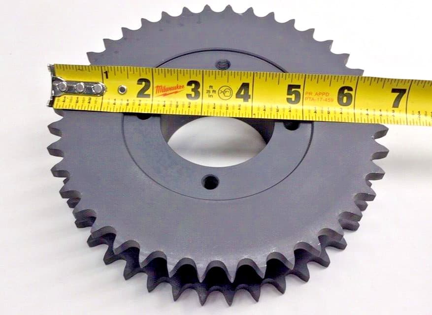Martin DS40A40H Used Double #40 Sprocket 40T Taper Bore 2.346 to 2.264" 6