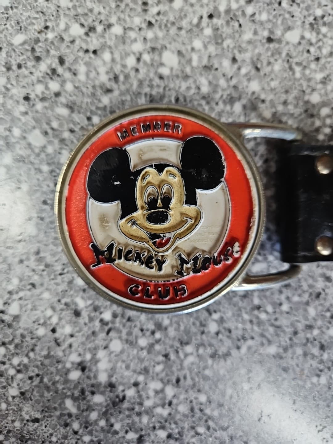 Vintage Mickey Mouse Club Childs Belt 6