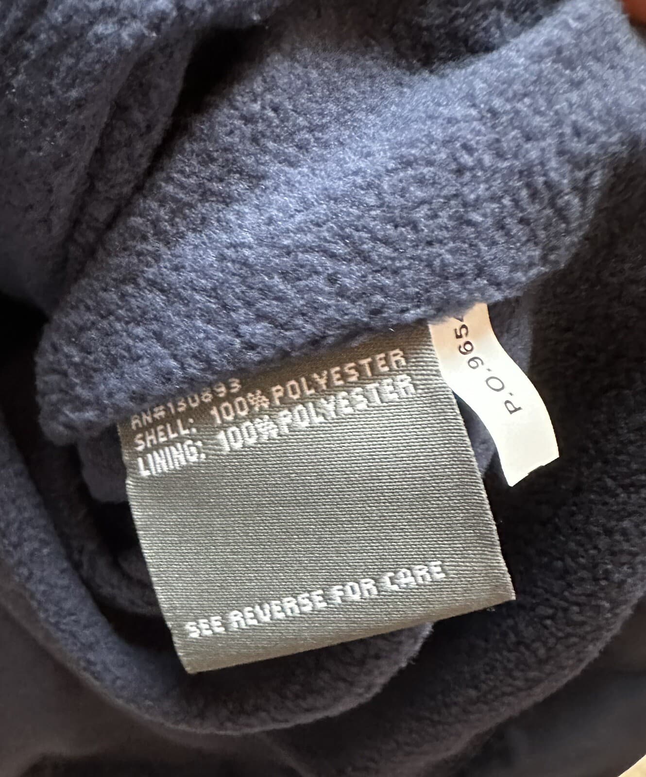 NWT New Balance Wind Resistant Fleece-lined Jacket Windbreaker Blue Men’s Large 6