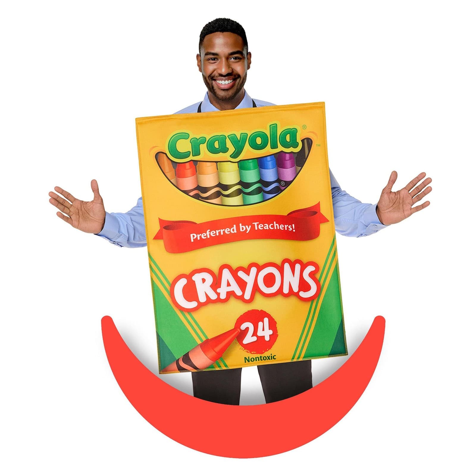 Crayola Crayon Classic Box Quik Change™ Adult Costume | One Size 3