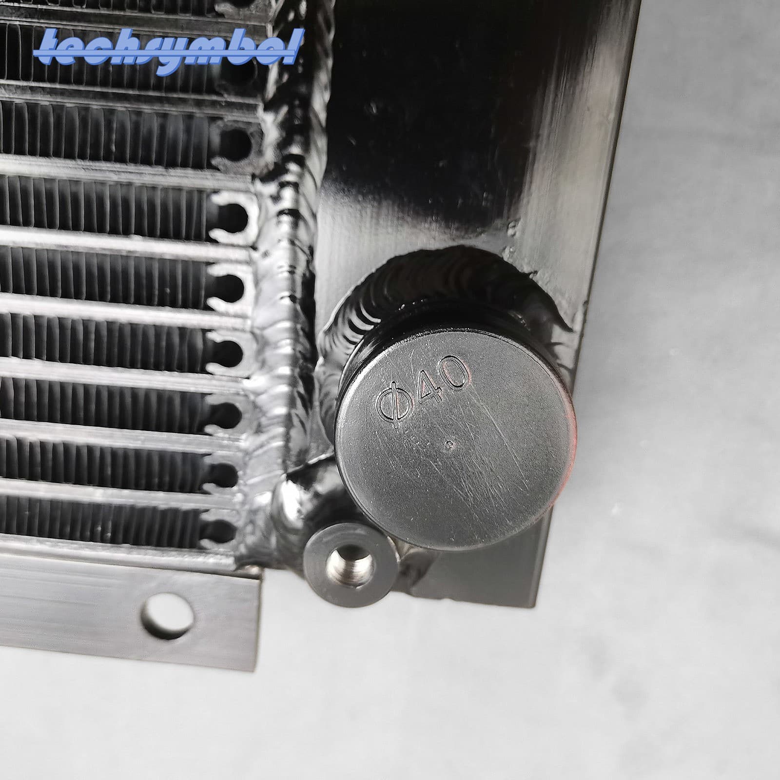 New Radiator 22482277 for Ingersoll Rand Compressor C185WKUB T4I-D95 Doosan P185 5