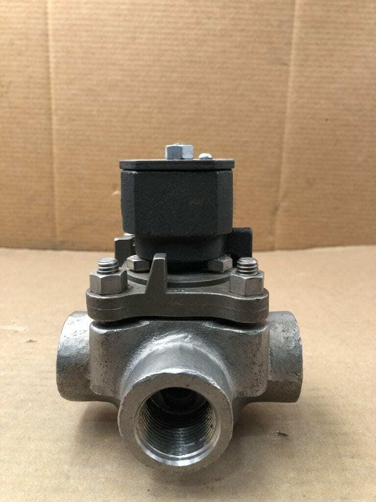 Tufline 1" 4-Way Plug Valve 316SS / CF8M ; 150 Class 400°F 4
