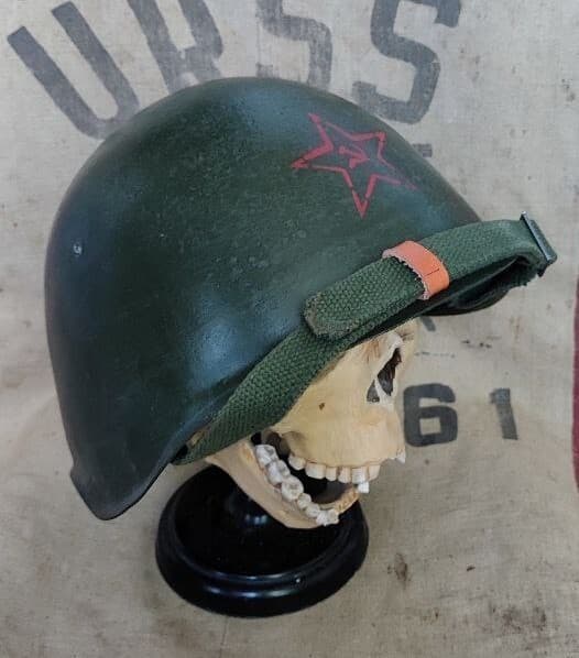 Helmet SSH 39 WWII 1939 WW2 Size 2 relic  Soviet Army RKKA  5 2