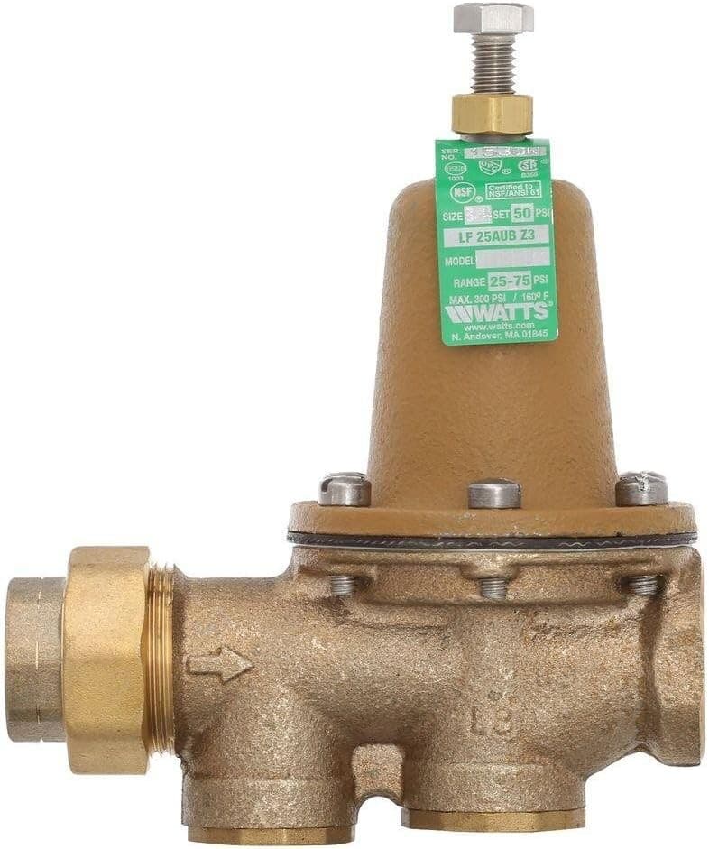 Watts Pressure Reducing Valves LF25AUB-Z3, 3/4"