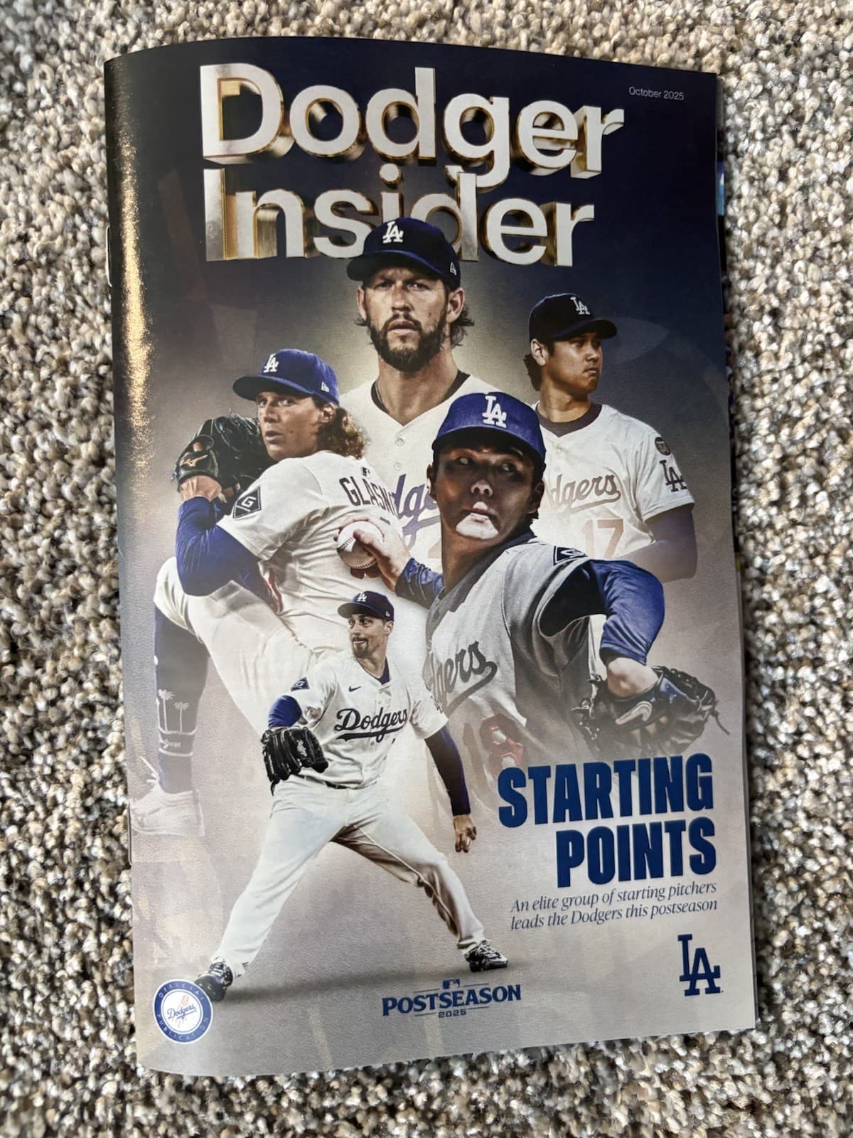 Postseason and 2025 Dodger Insider All 11 Regular Season   OHTANI FREEMAN 4 Schd 2