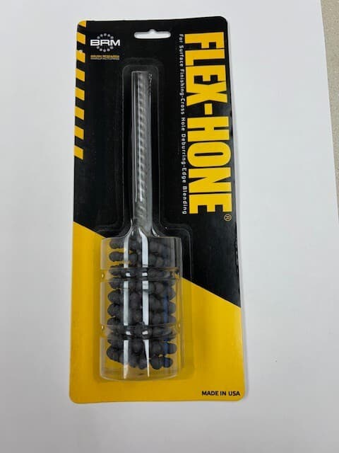 1-5/8" 240 GRIT SILICON CARBIDE FLEX HONE BRUSH RESEARCH (41MM) BC15824 - NEW! 2