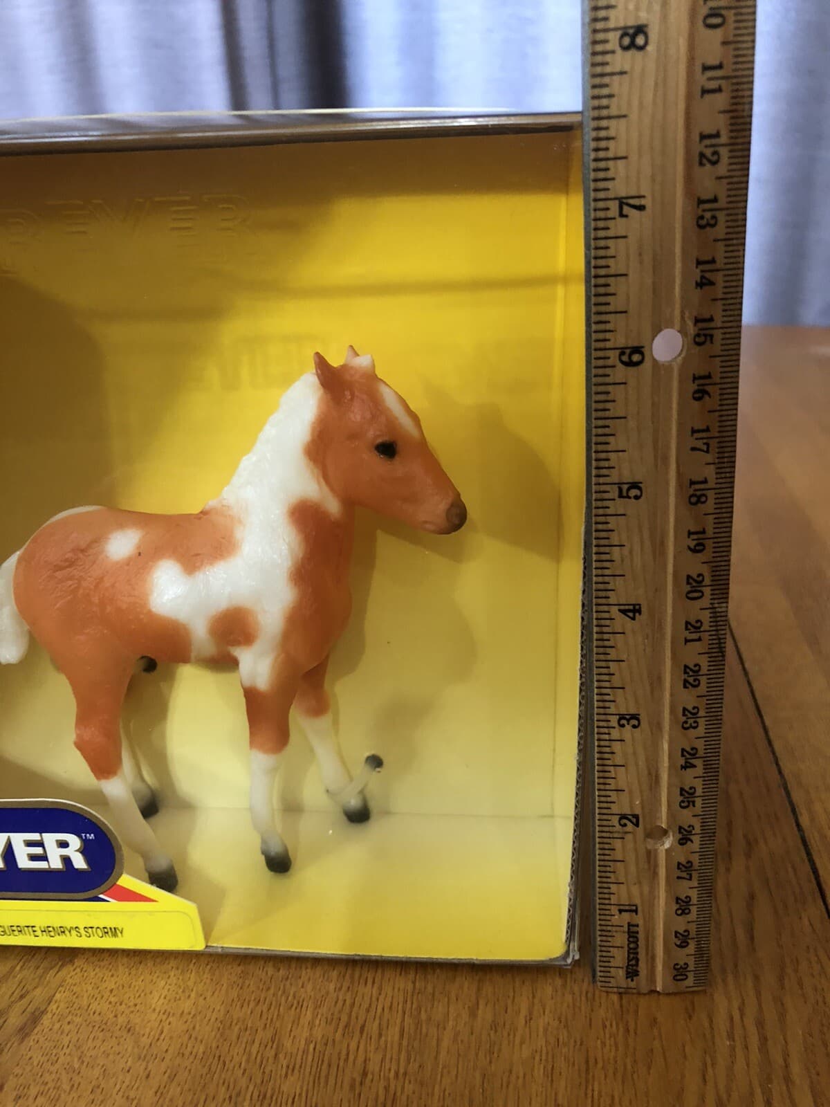 NEW IN PACKAGE BREYER RETIRED HORSE 1990 #19 MARGUERITE HENRY’S STORMY 4