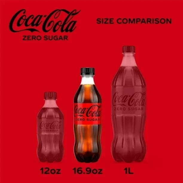 Coca-Cola Zero Sugar Soda 16.9 fl oz Bottles (6 Pack) – Sugar-Free 4