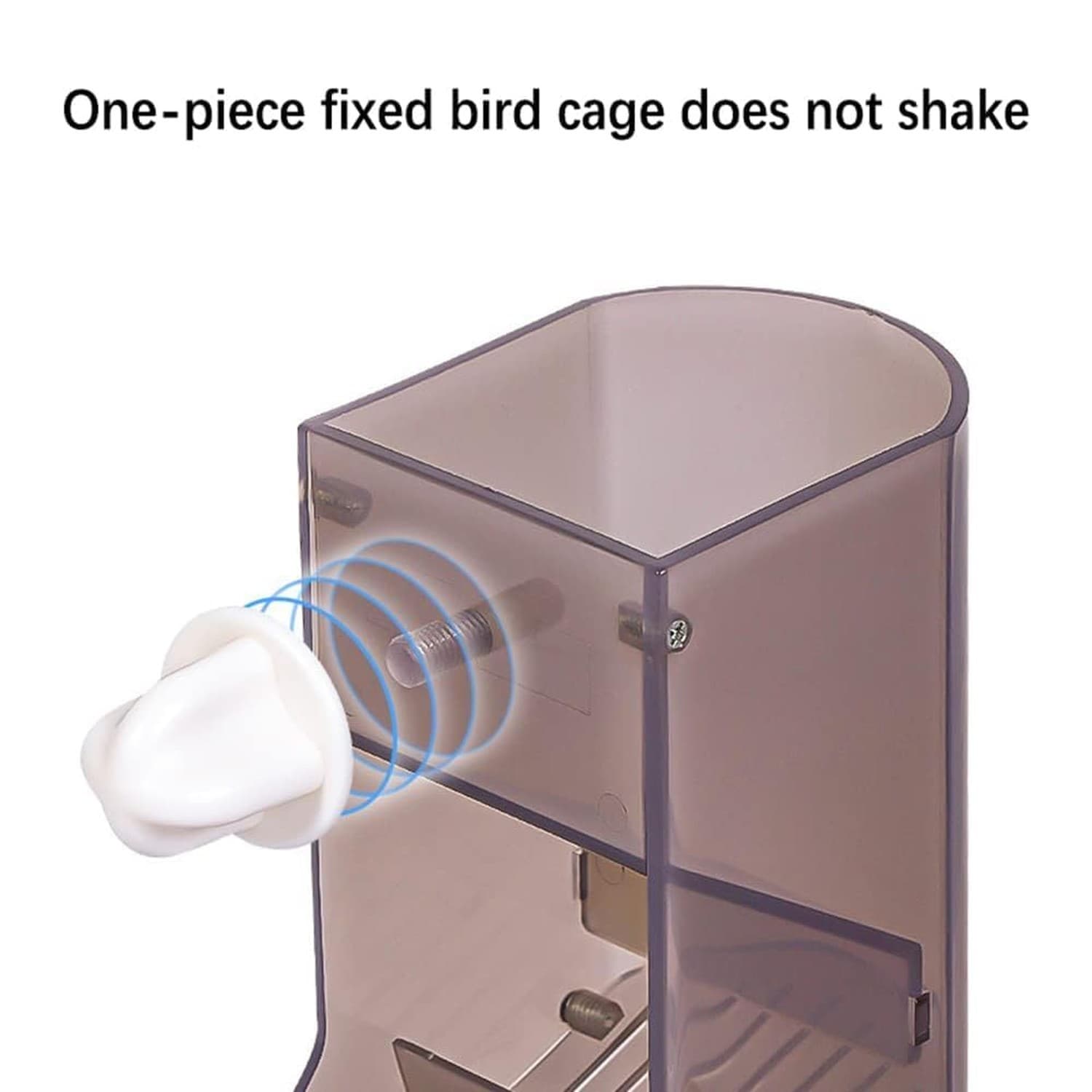 Automatic Bird Feeder No-Mess Bird Feeder Parrot Feeder Cage Accessories for ... 3