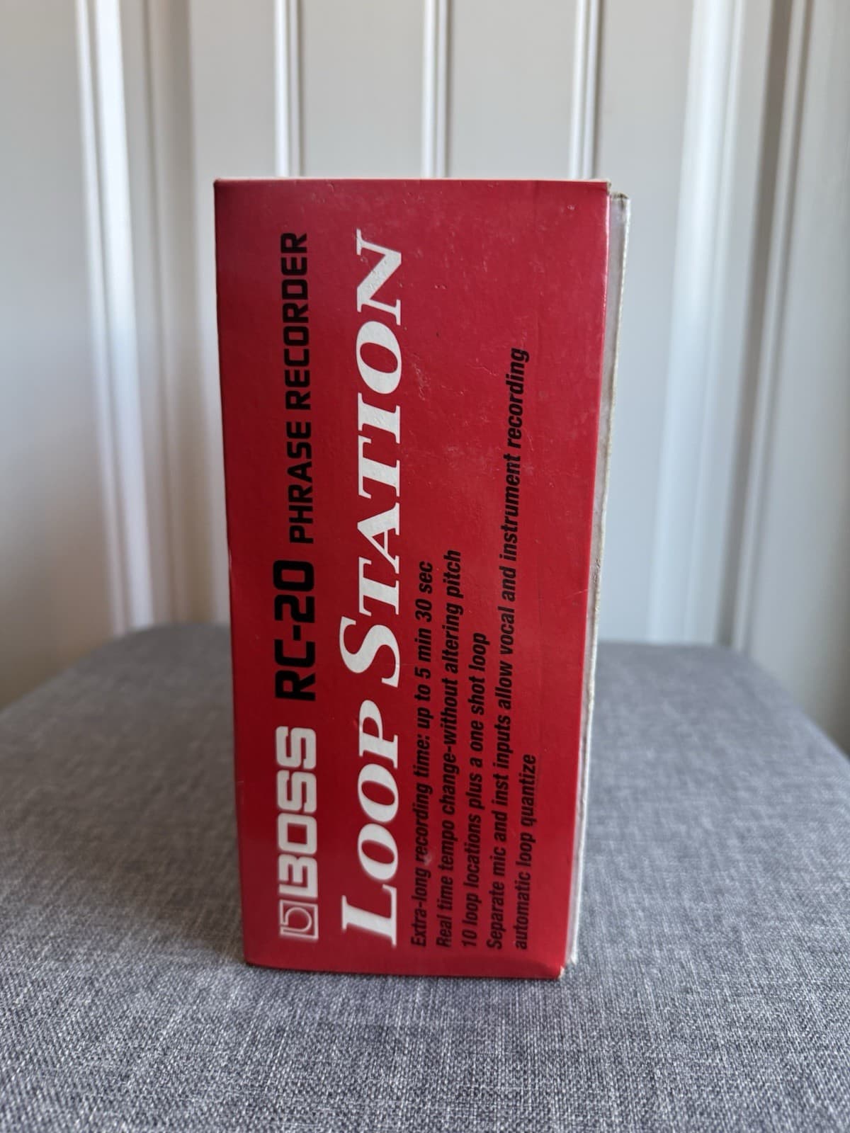 Boss RC-20 Loop Station Phrase Recorder W/ Manual & CDs- UNTESTED 3