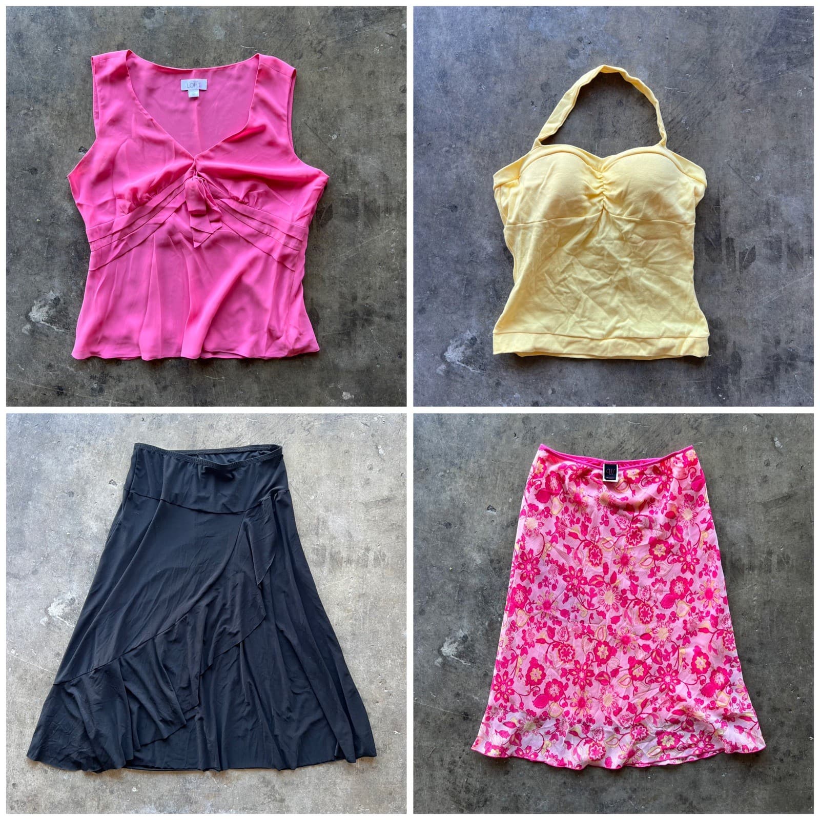 15 Pieces Y2K Vintage Wholesale Bundle Mix Women’s Tops & Skirts 4