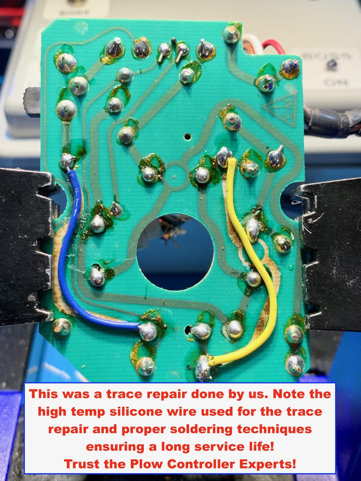 REBUILD! DONT REPAIR -SERVICE JOYSTICK BOARD FISHER WESTERN SNOW PLOW CONTROLLER 4