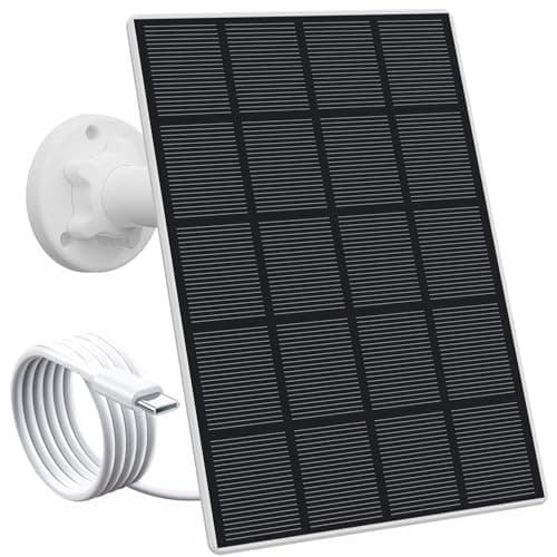 Solar Panel for Bird Feeder Camera only, Type-C Charger, IP65 Waterproof for  2