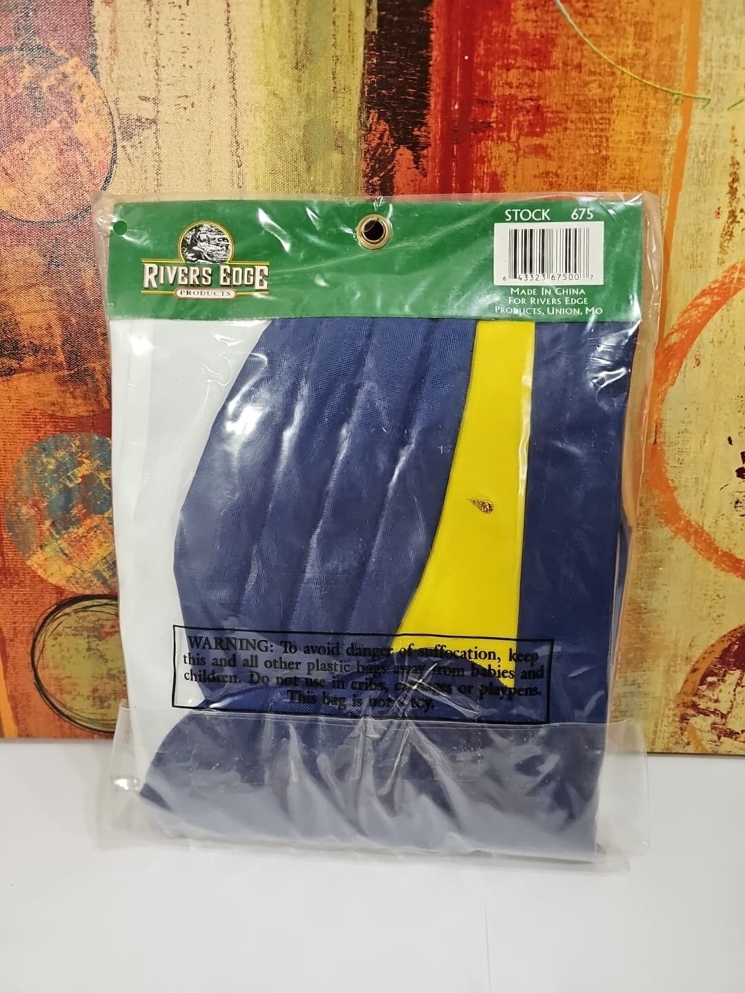 Blue Marlin Windsock 60" Fish Wind Sock Rivers Edge Heavy Duty Nylon Material  2