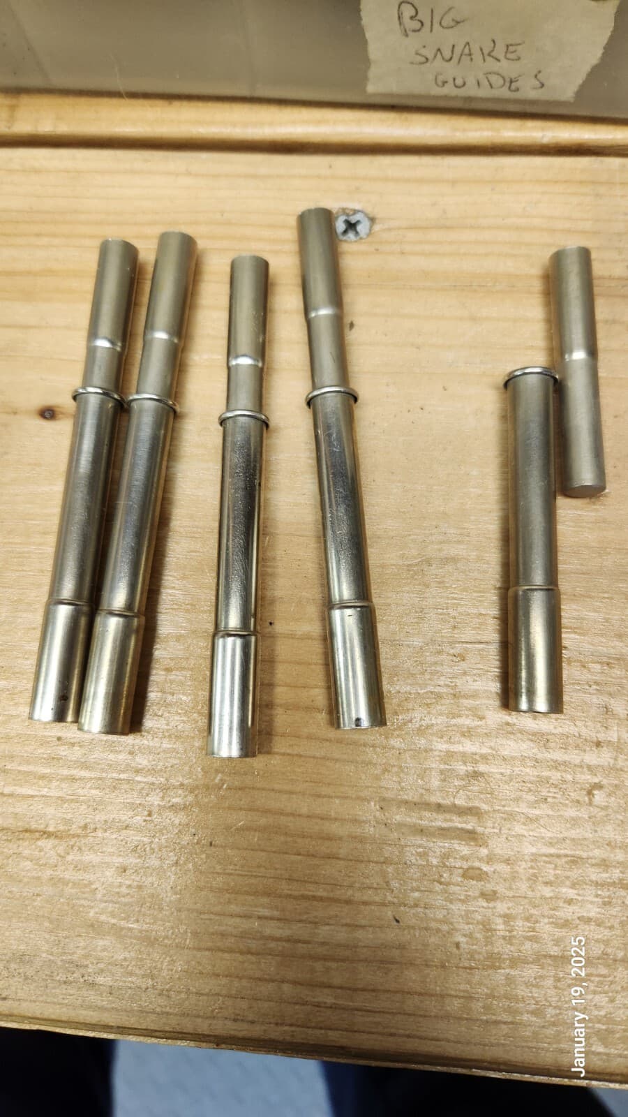 Horrocks-Ibbottson 19/64" NOS Ferrule Set 3