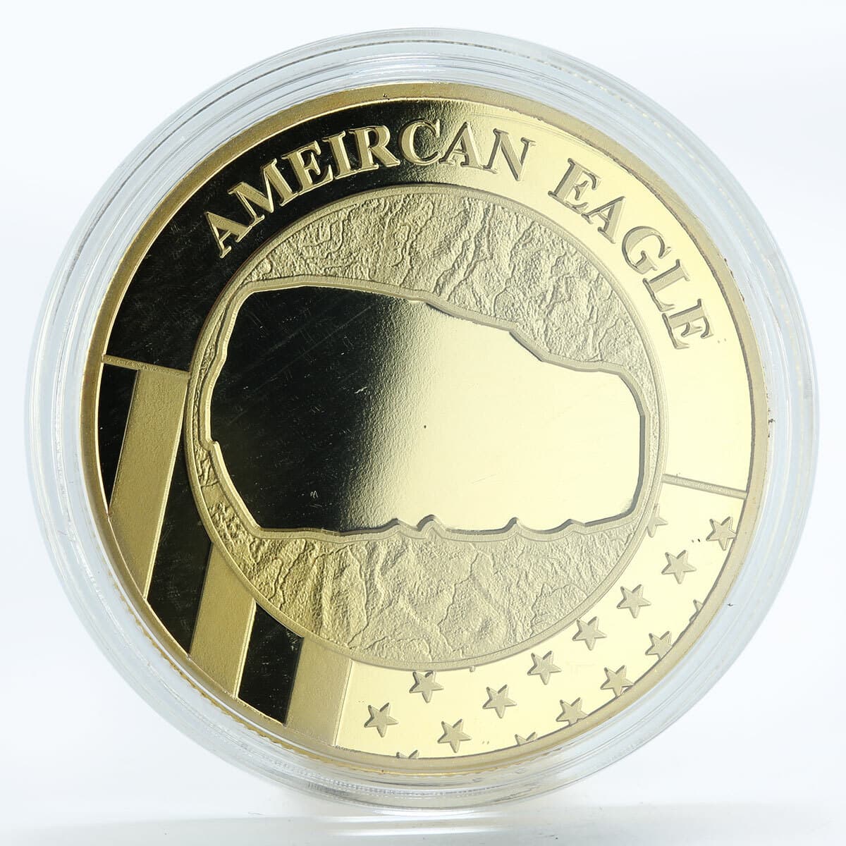 Somaliland 3D Sculpture Coin, American Eagle, 100 Shillings, Bird, 2019 3