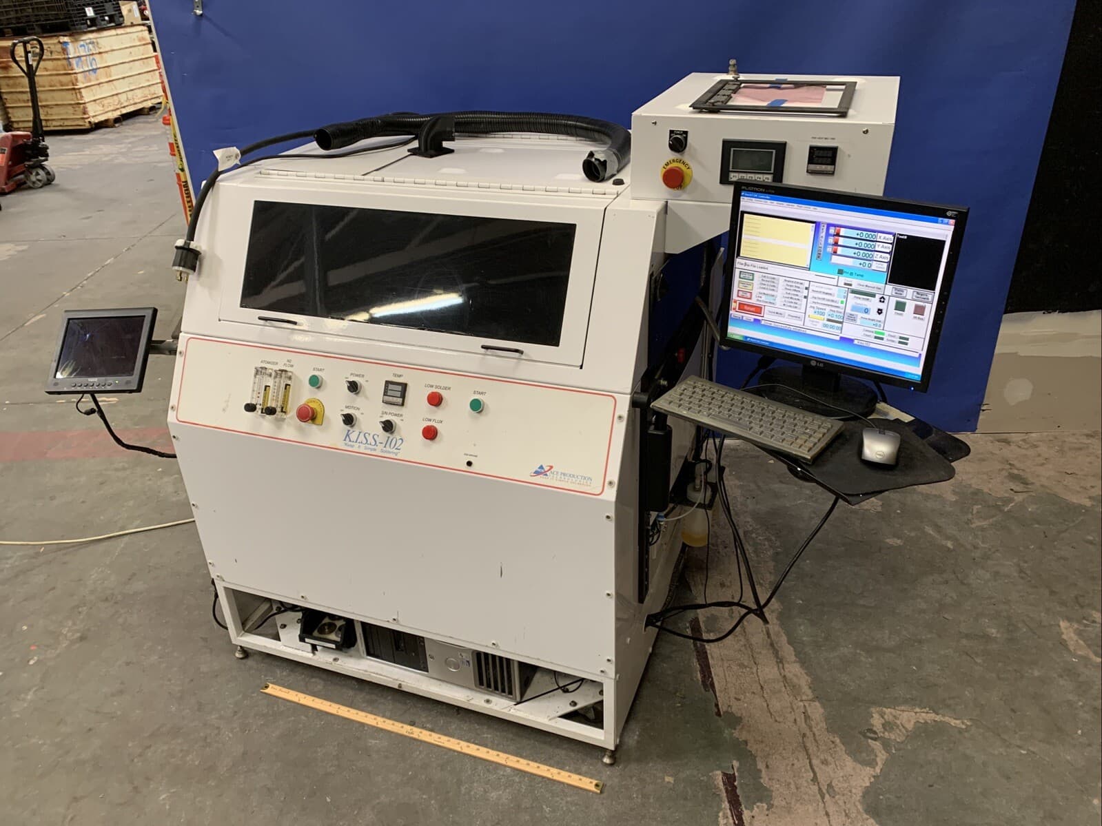 ACE KISS 102 16”x16” PCB Selective Soldering Machine - With Pre-Heater