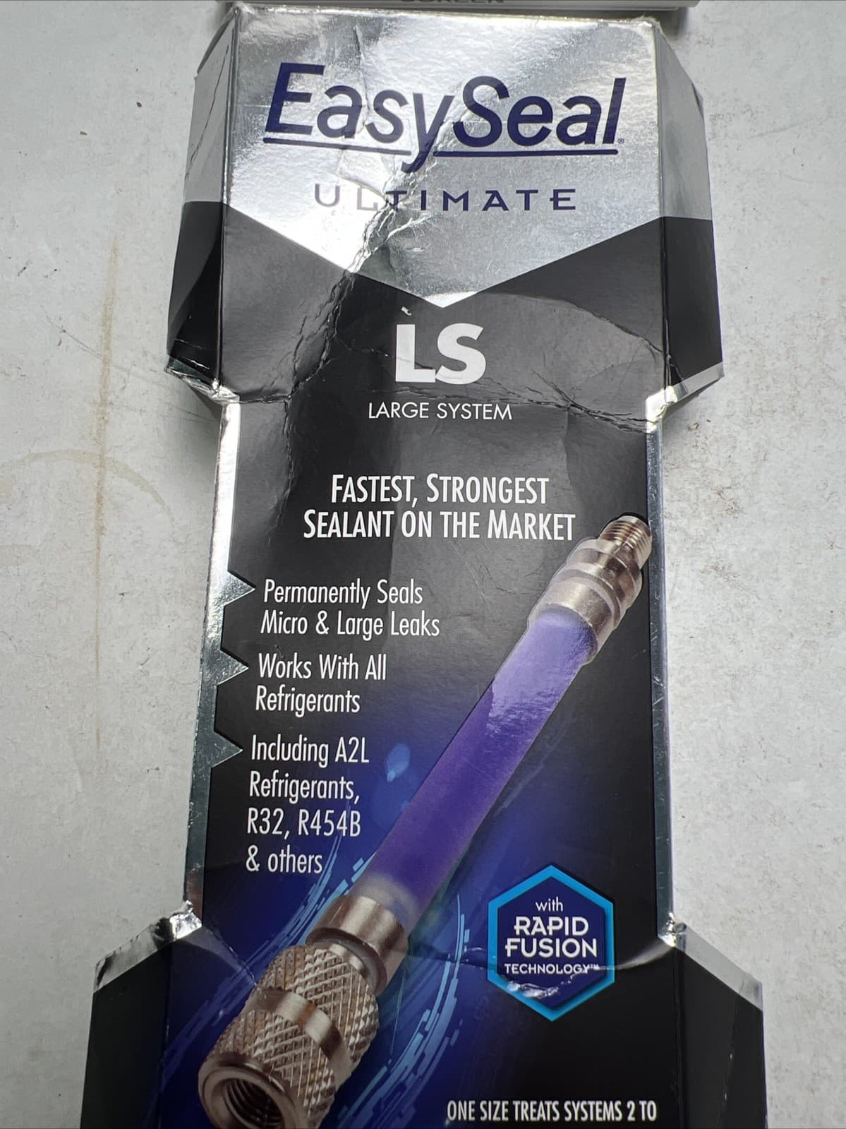 Nu-Calgon 4050-08 EasySeal LS Direct Inject, Treats 2 to 10 Tons, Sealant for Ai 2