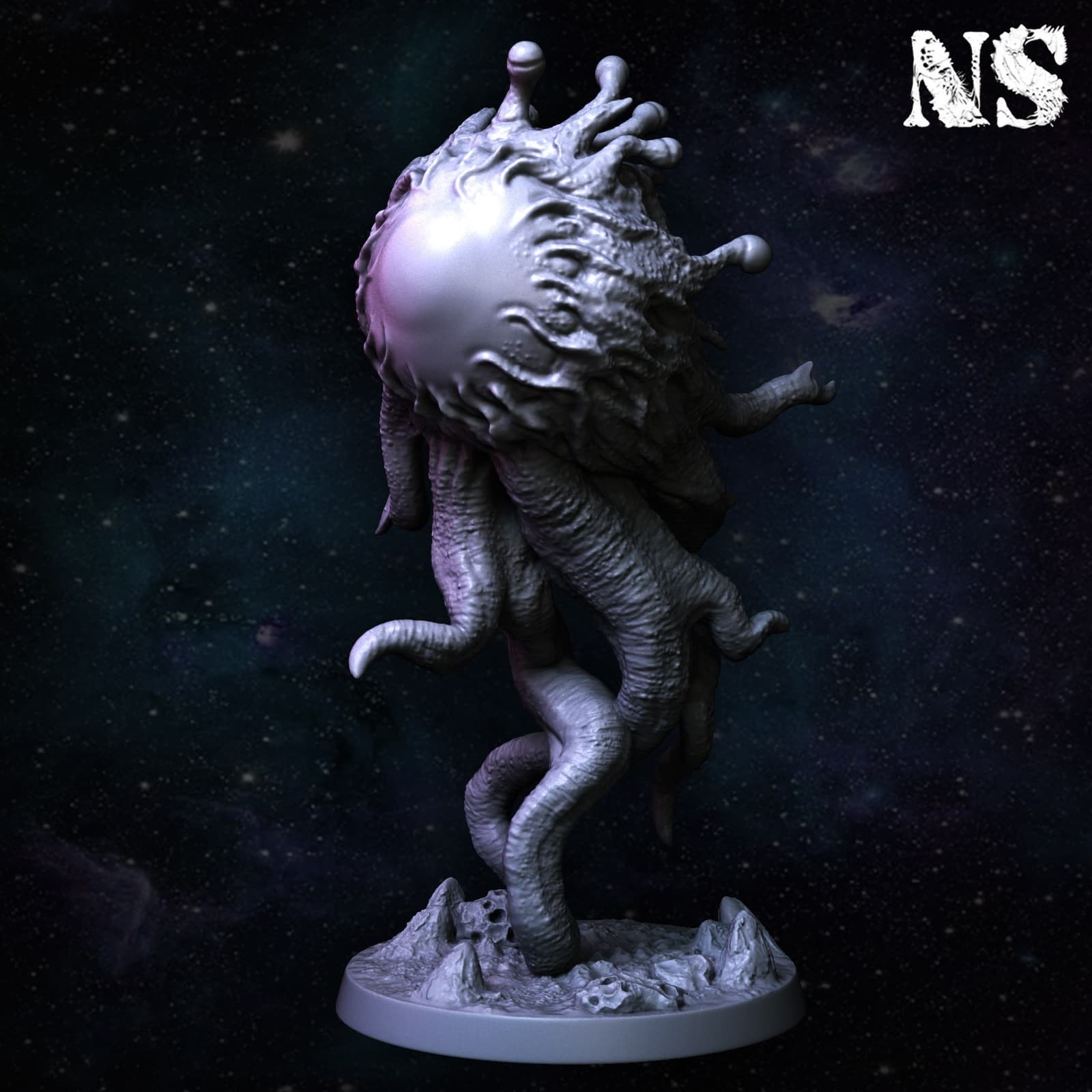 Flying Polyps x3 | NSMiniatures | 3D Printed | Creatures | D&D RPG 5