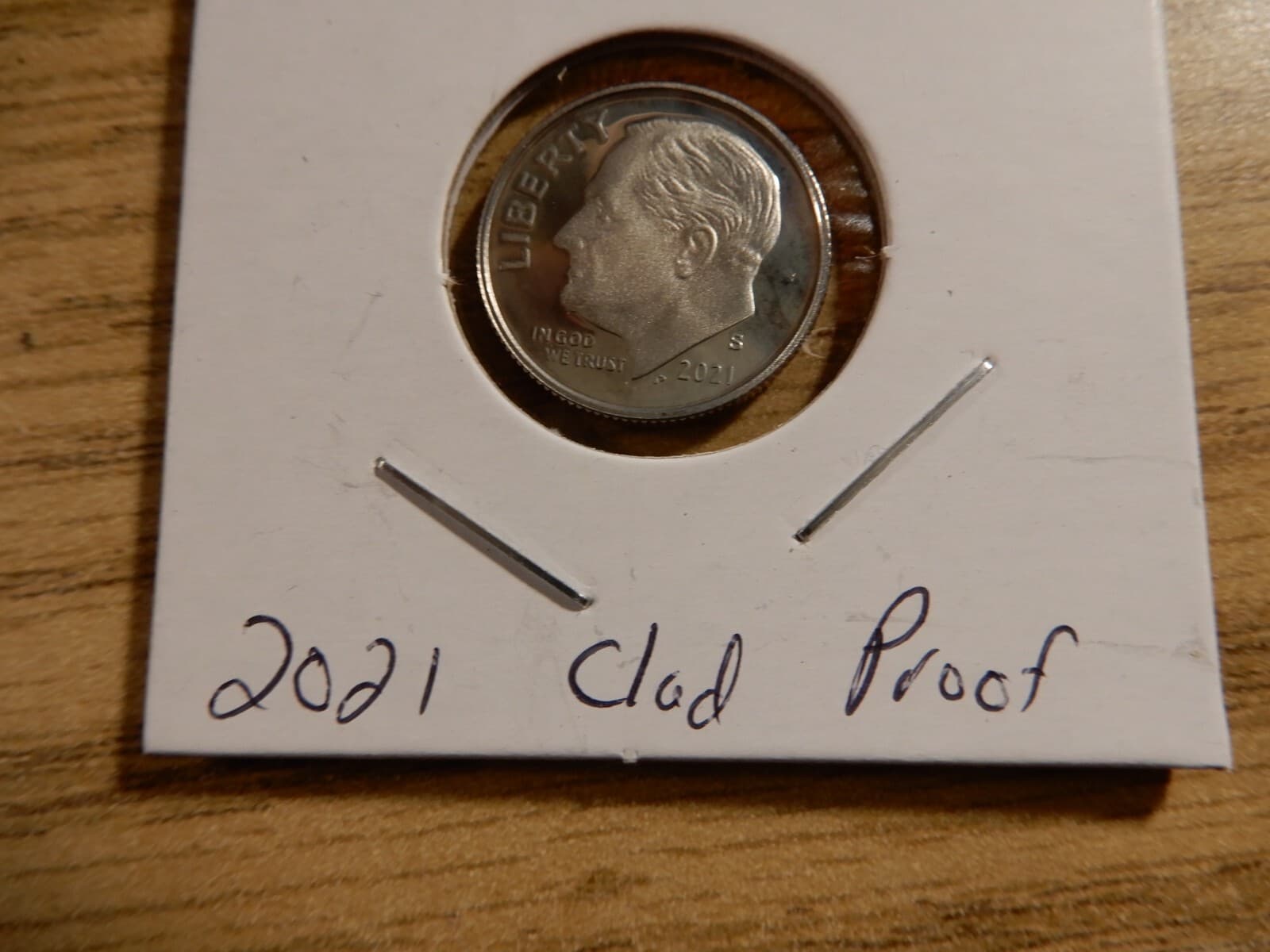 2021 S Roosevelt Clad Proof Dime 2