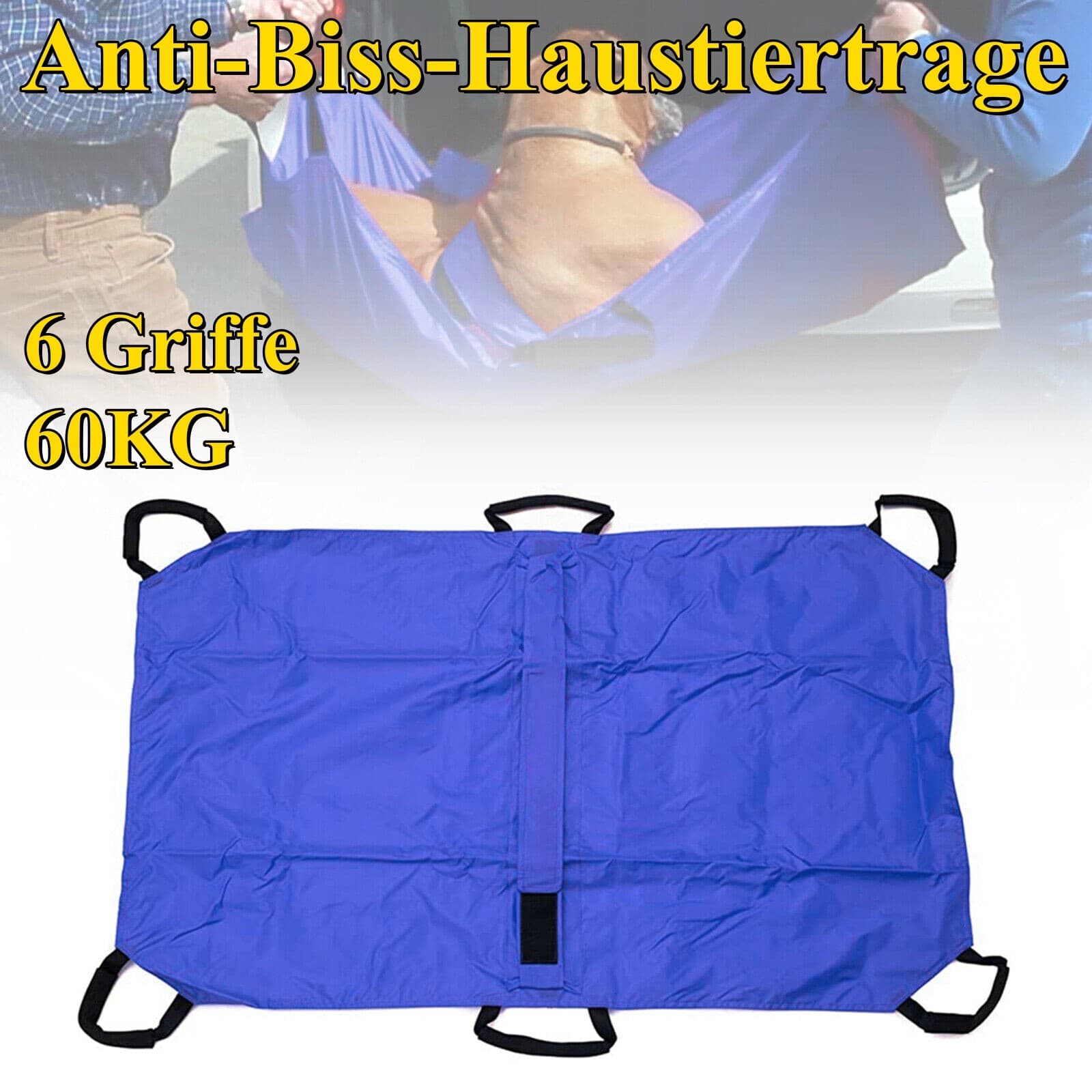 Large Pet Transport Stretcher Dog Animal Stretcher Emergency Recovery 60kg Load 3