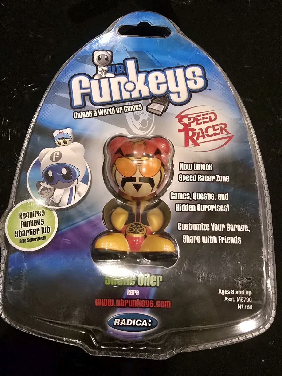 *NEW*  Radica UB Funkeys Speed Racer Snake Oiler Figure - OOP Very Rare