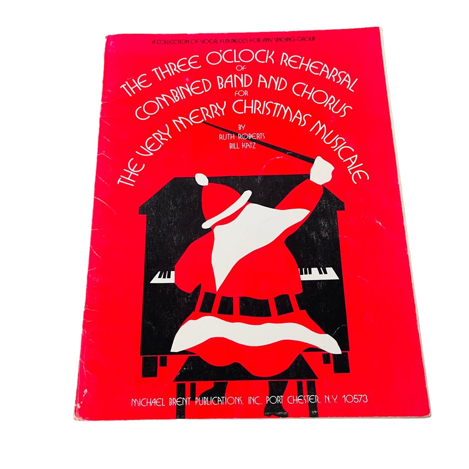 The three o'clock rehearsal merry Christmas musicale Songbook Sheet Music 1977