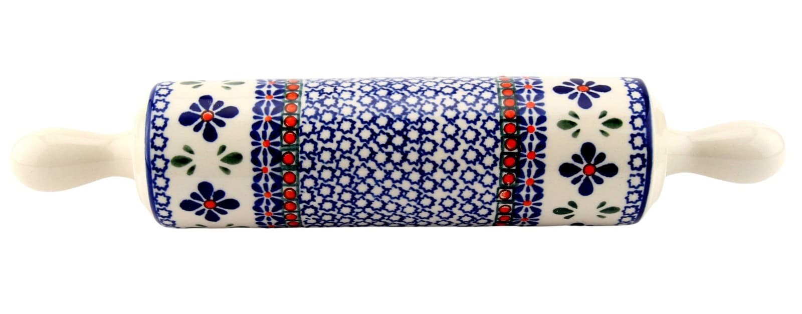 Polish Pottery Rolling Pin – 12.5 " Long - Zaklady Boleslawiec Poland 2