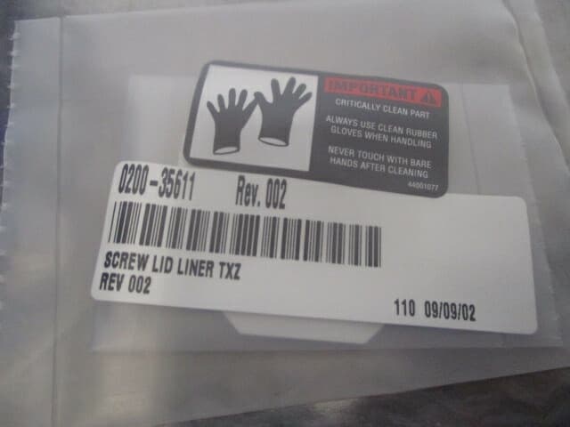 AMAT 0200-35611 Screw Lid Liner TXZ, 452961 2