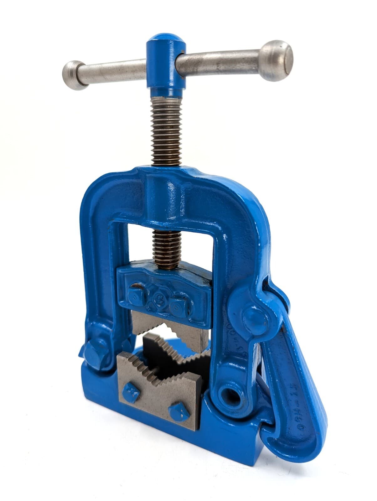 Refurbished Vintage Dunlap No. 00H Bench Mount Pipe Vise, 9” Tall, VG Cond. 5