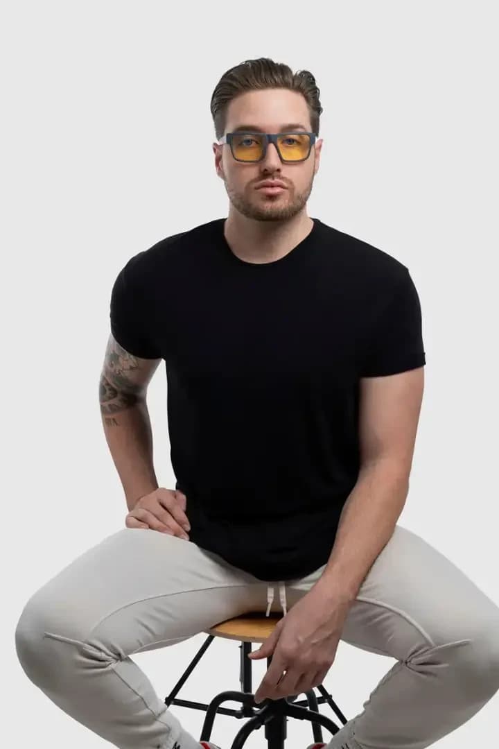 GUNNAR X Overwatch Ultimate Gaming Glasses w/ Blue Light Filter Amber Lens 5