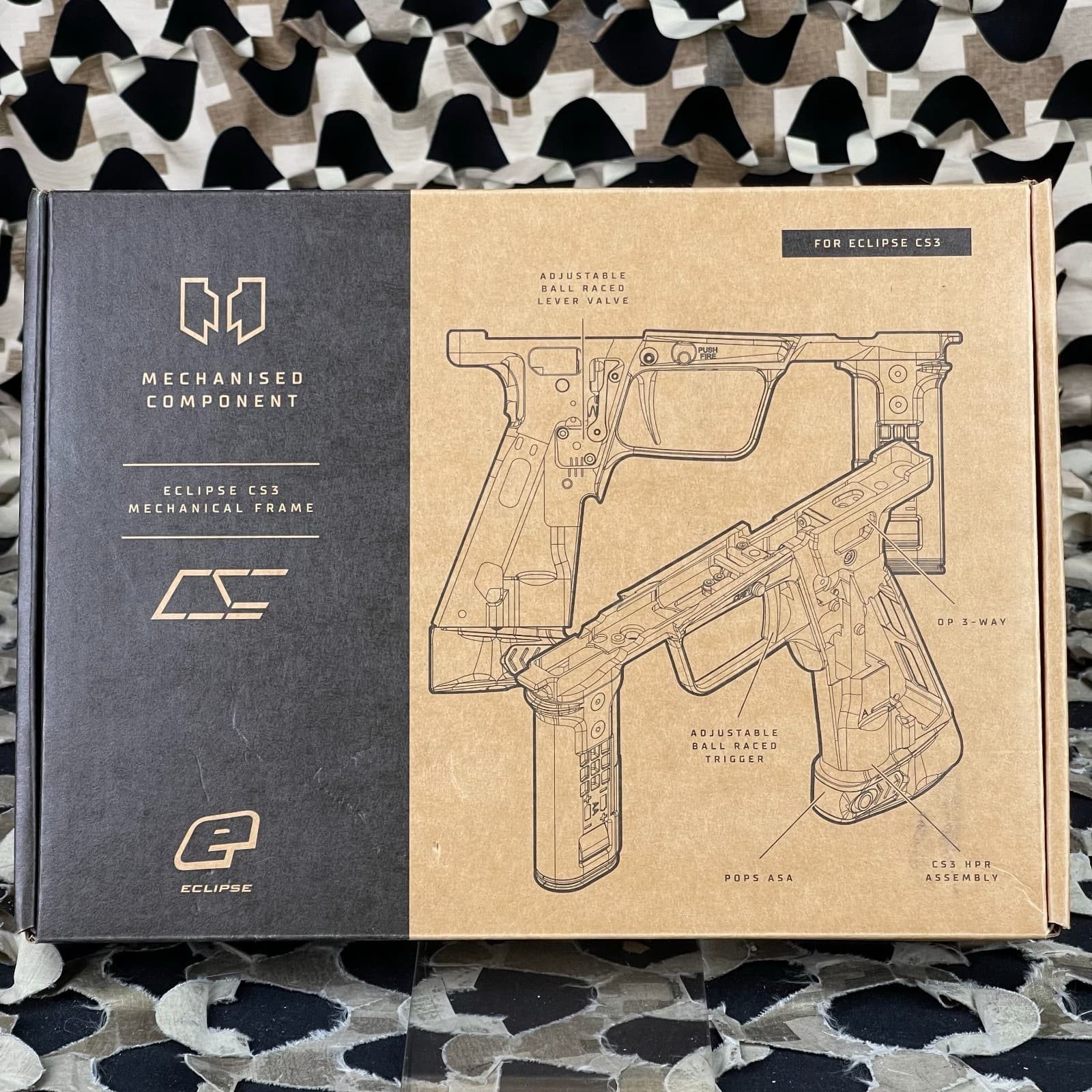 NEW Planet Eclipse CS3 Mechanical Frame Kit - Black 6