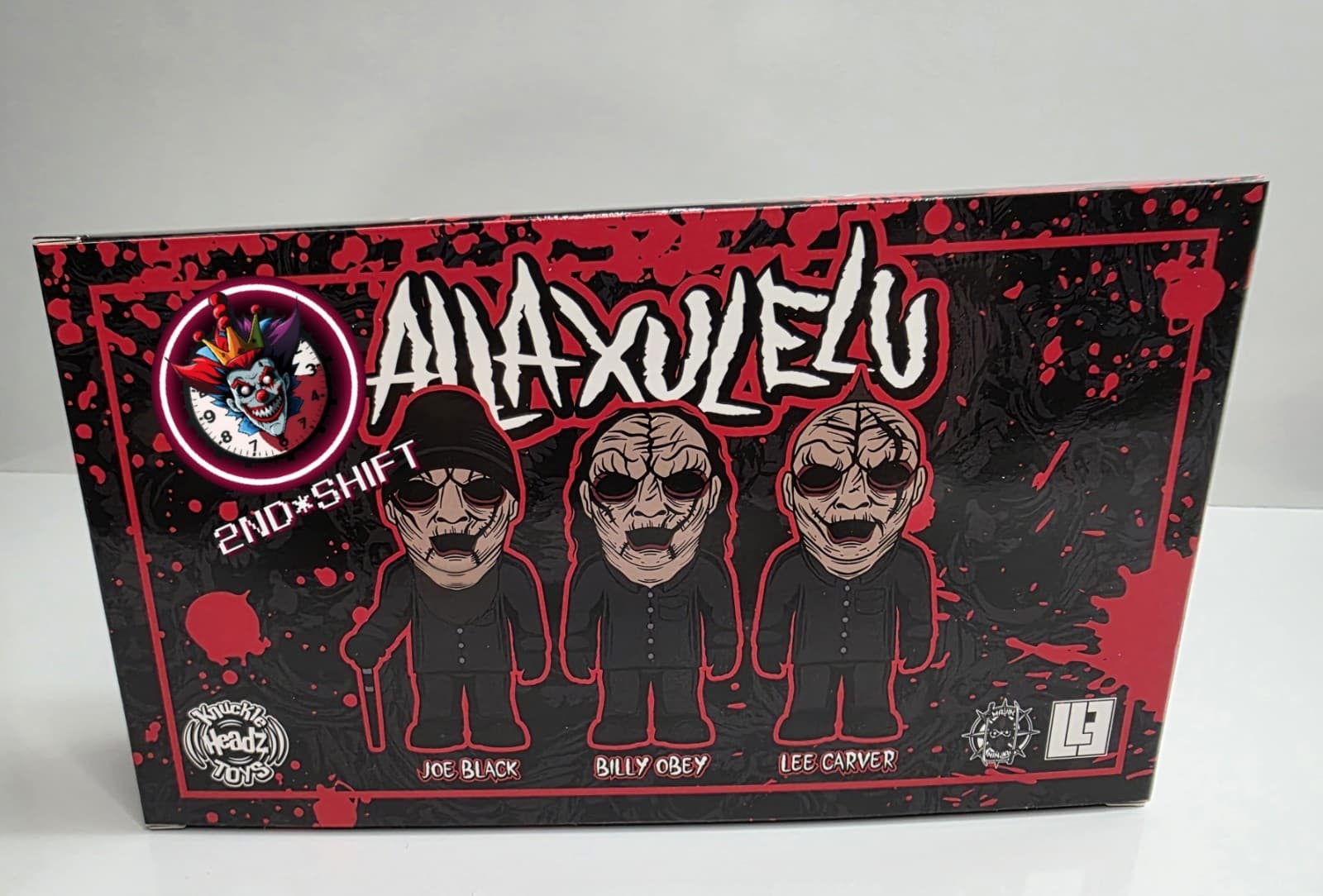 Alla Xul Elu A.X.E Knuckle Headz Figures NEW SIGNED Twiztid Juggalo Lle 2