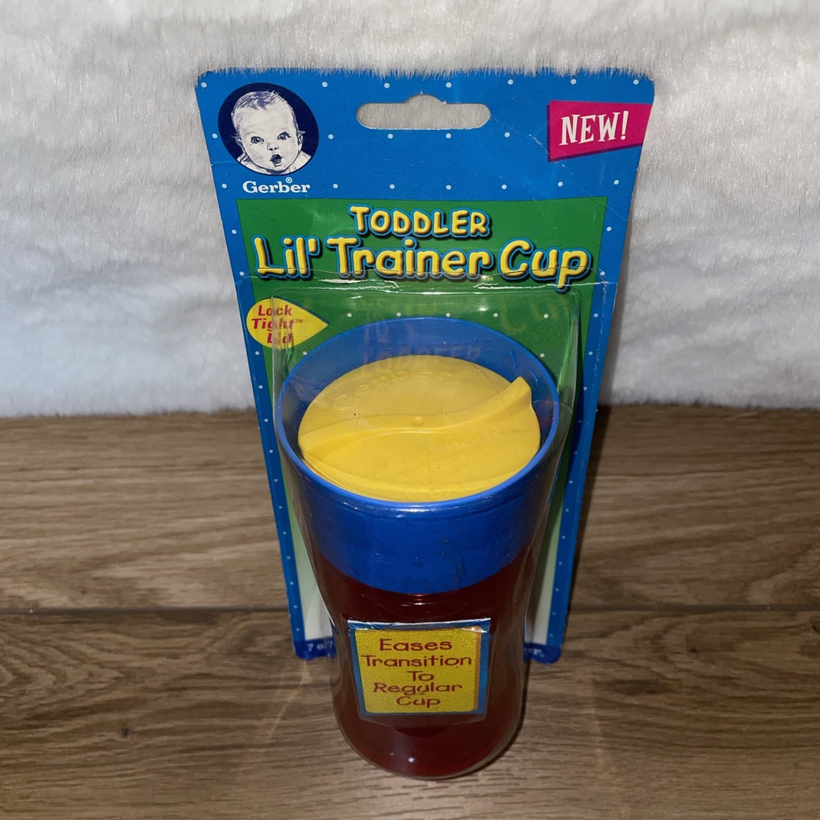 Vintage Gerber Toddler Lil’ Trainer Cup 7oz NOS NEW 2