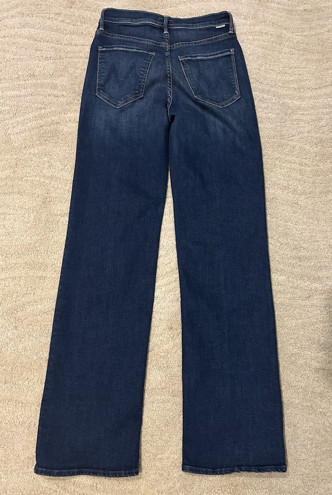 MOTHER woman's dark wash trouble maker The kick it denim jeans, SZ 26, BNWT* 2