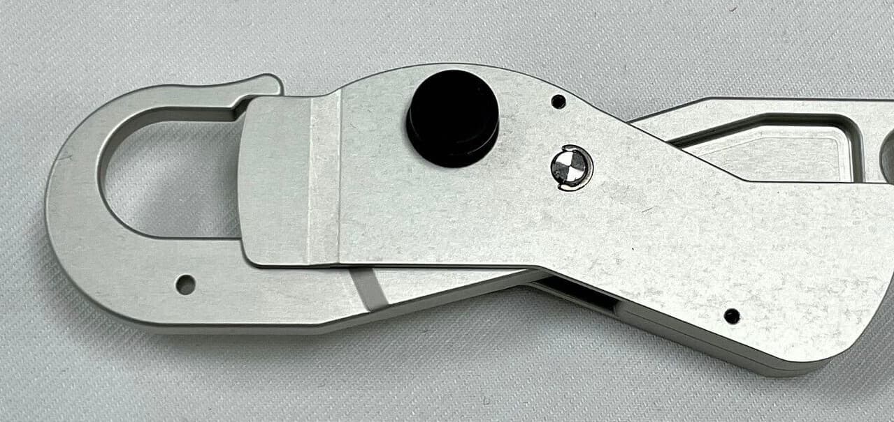 NASA Apollo accurate replica tether hook - Updated - Machined Aluminum 6