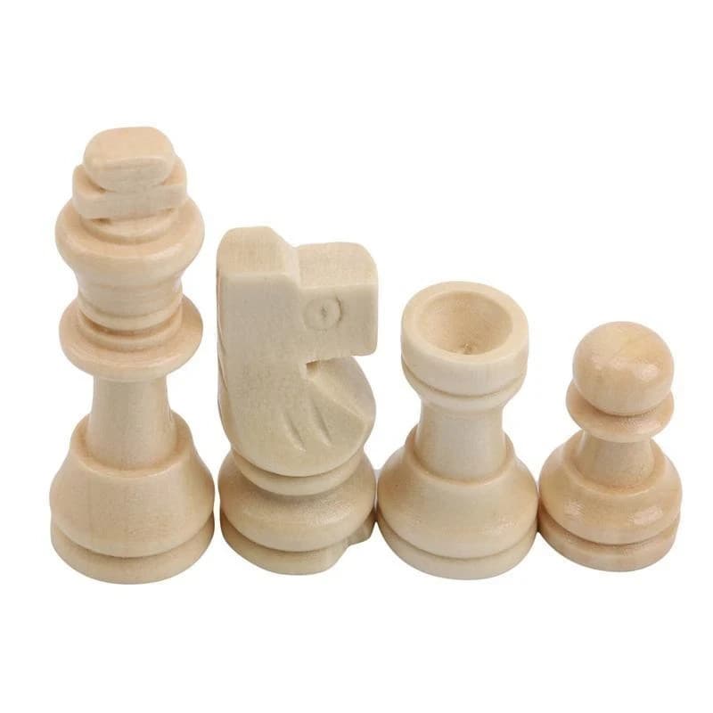 32pcs Only  Chess Pieces Complete Chessmen International Word Chess Set Chess 2