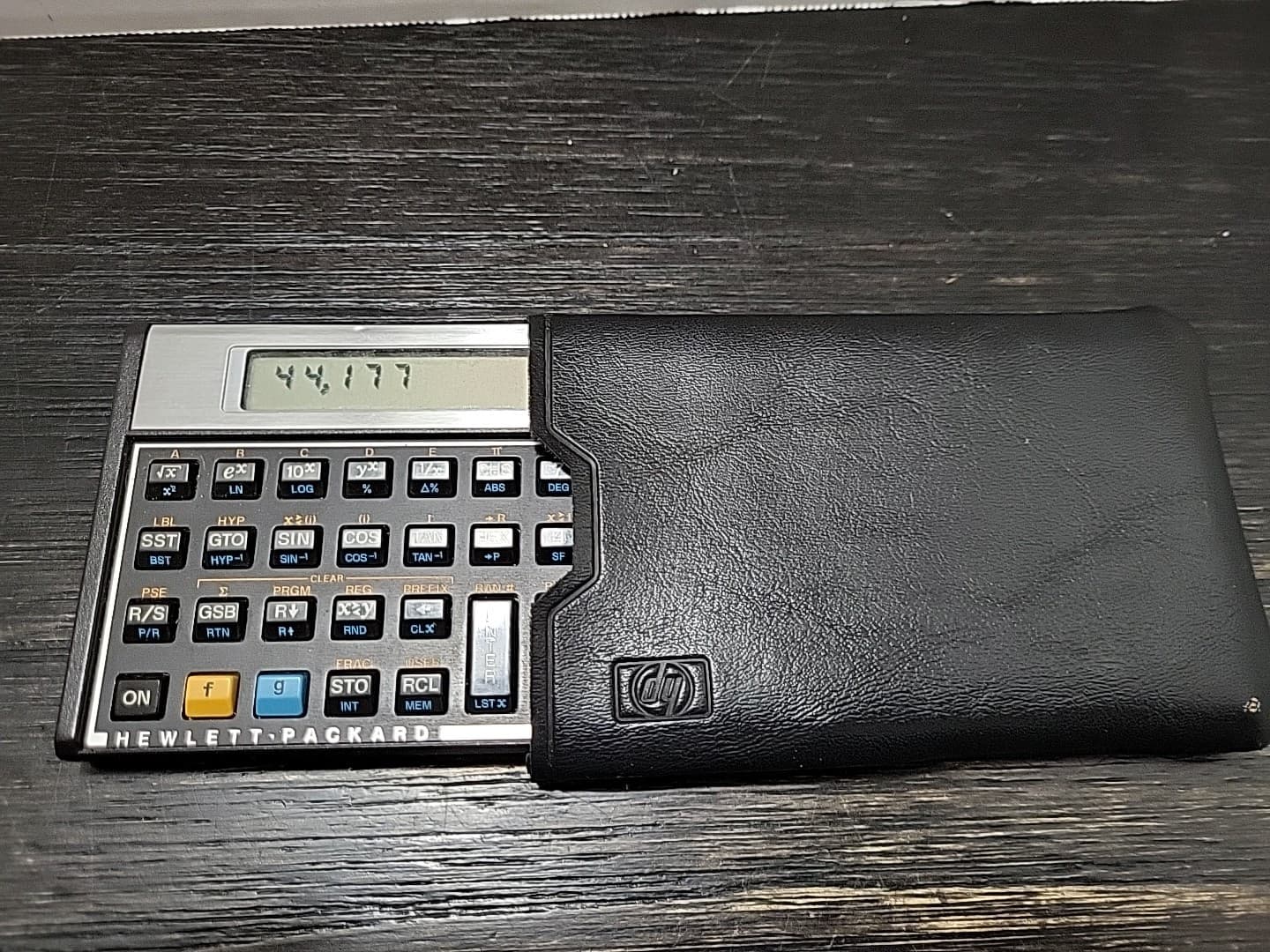 Hewlett-Packard HP 11C Scientific Calculator + New Batteries + Slipcase TESTED