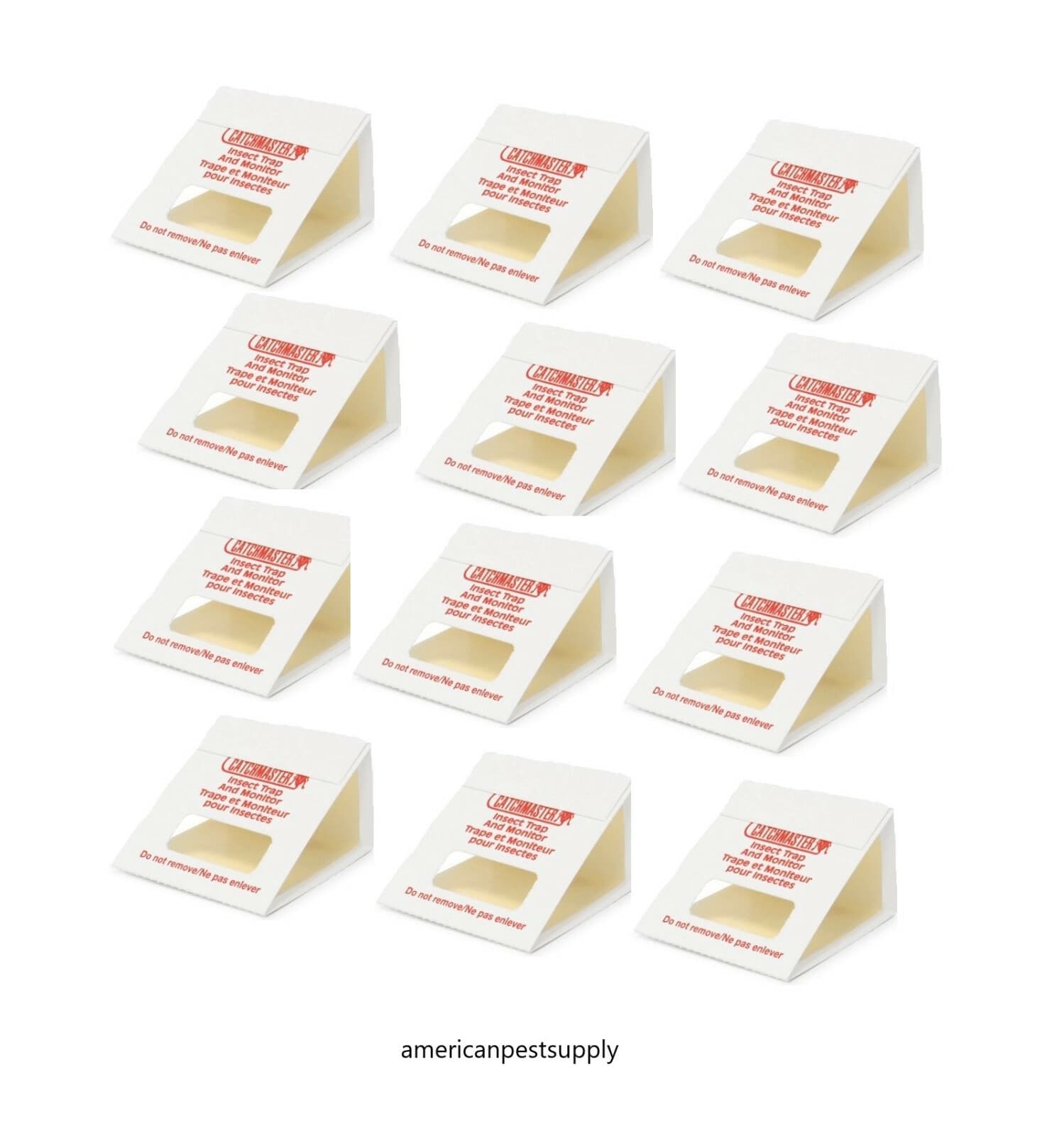 12 Catchmaster 100iCockroaches Insect Traps Spider Scorpion Cricket  Ant Traps