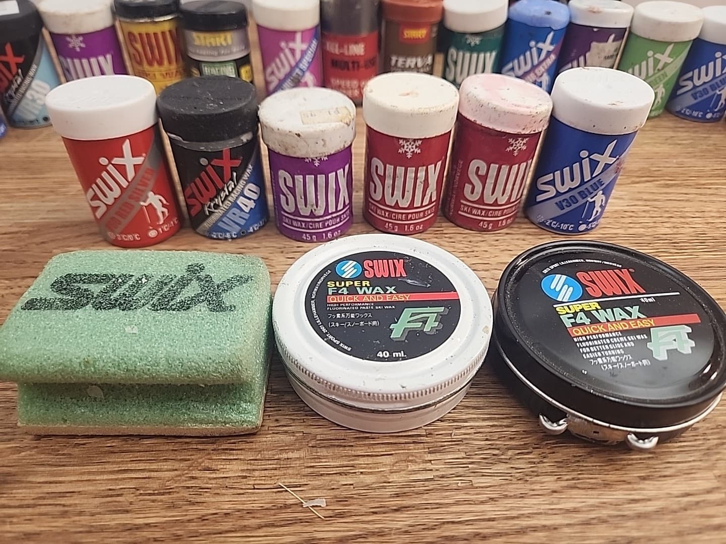 Lot Of 26 Swix & Other Ski Waxes And Accessories  5