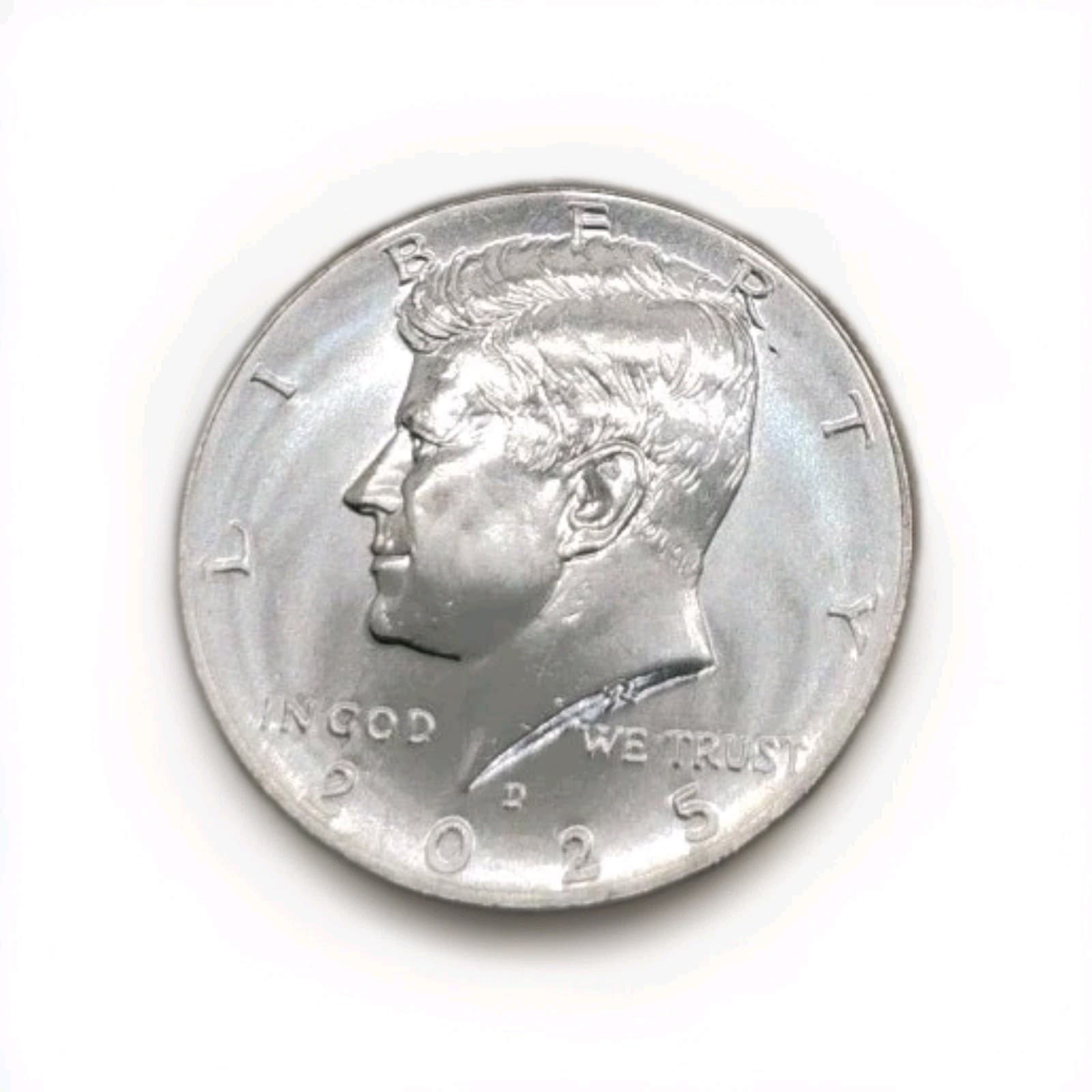 2025-D Uncirculated Kennedy Half Dollar Coin BU
