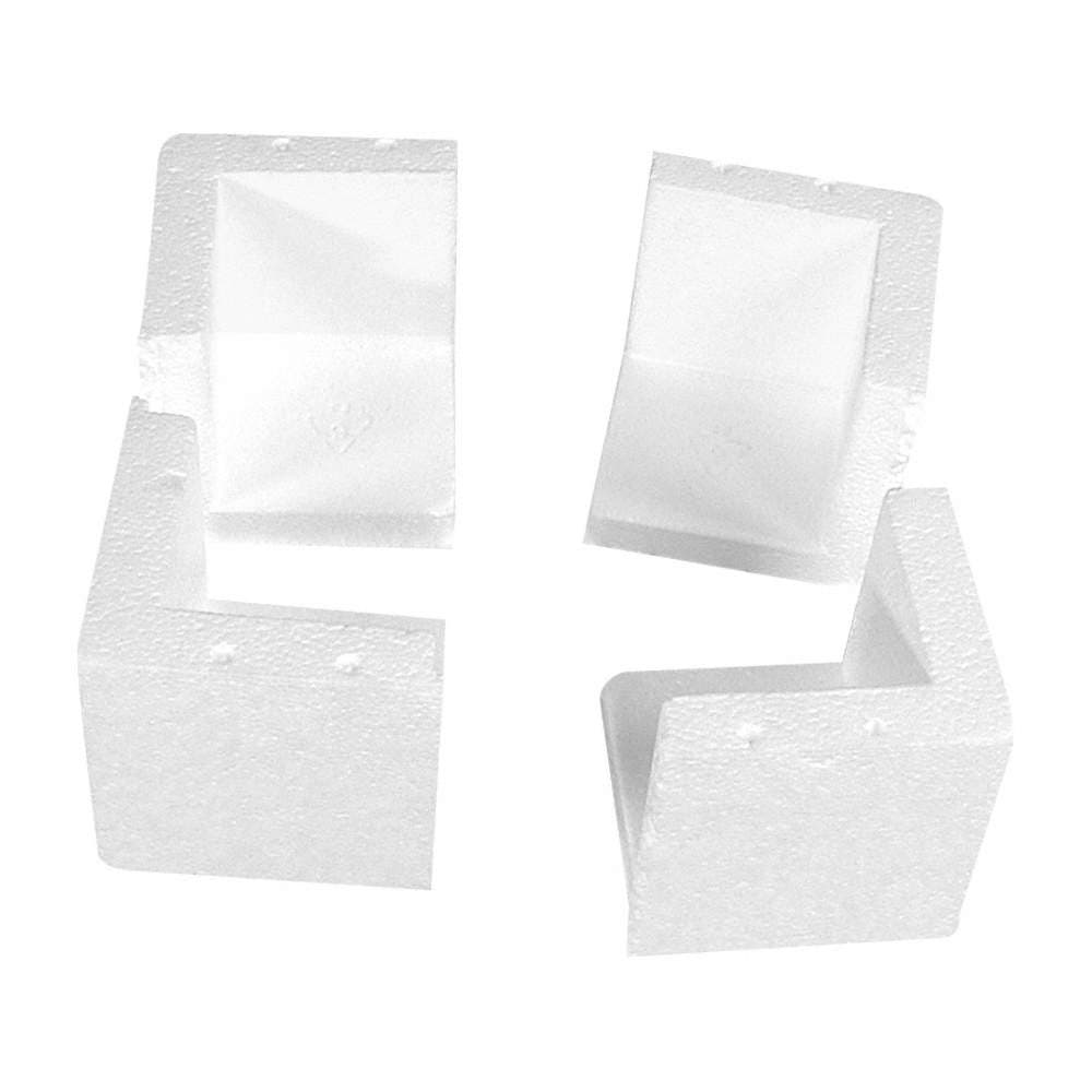 POLAR TECH 904 Corner Protector,EPS Foam,PK128 12F326