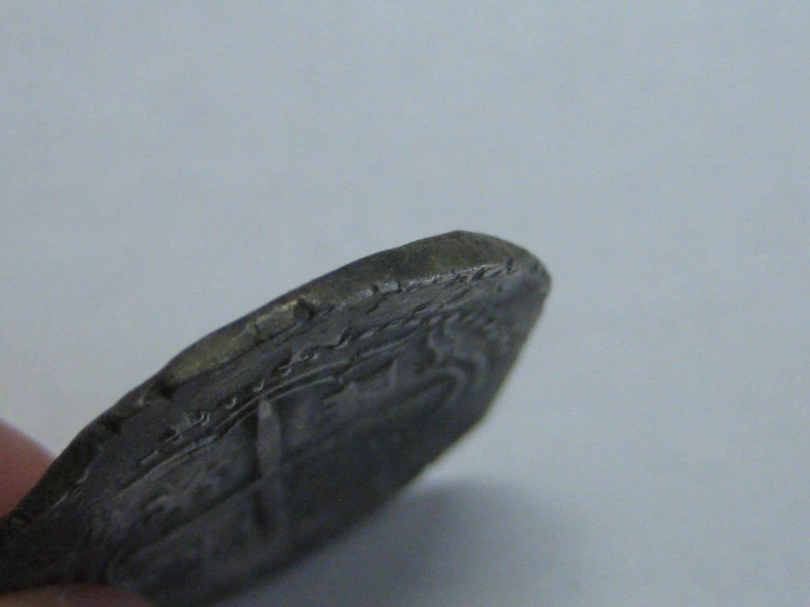 PHILIP II 1 REAL COB POTOSI ASSAYER B 1500s SPANISH COLONIAL ERA BOLIVIA 4