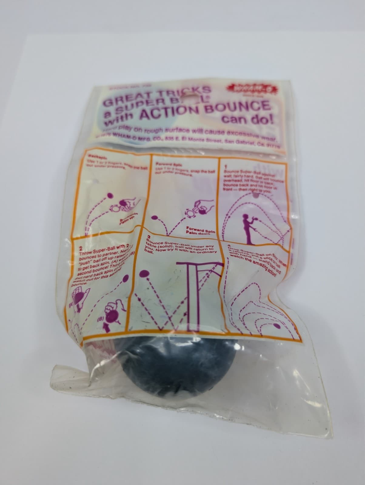 VINTAGE 1976 WHAM-O SUPER BALL - NOS Sealed 2