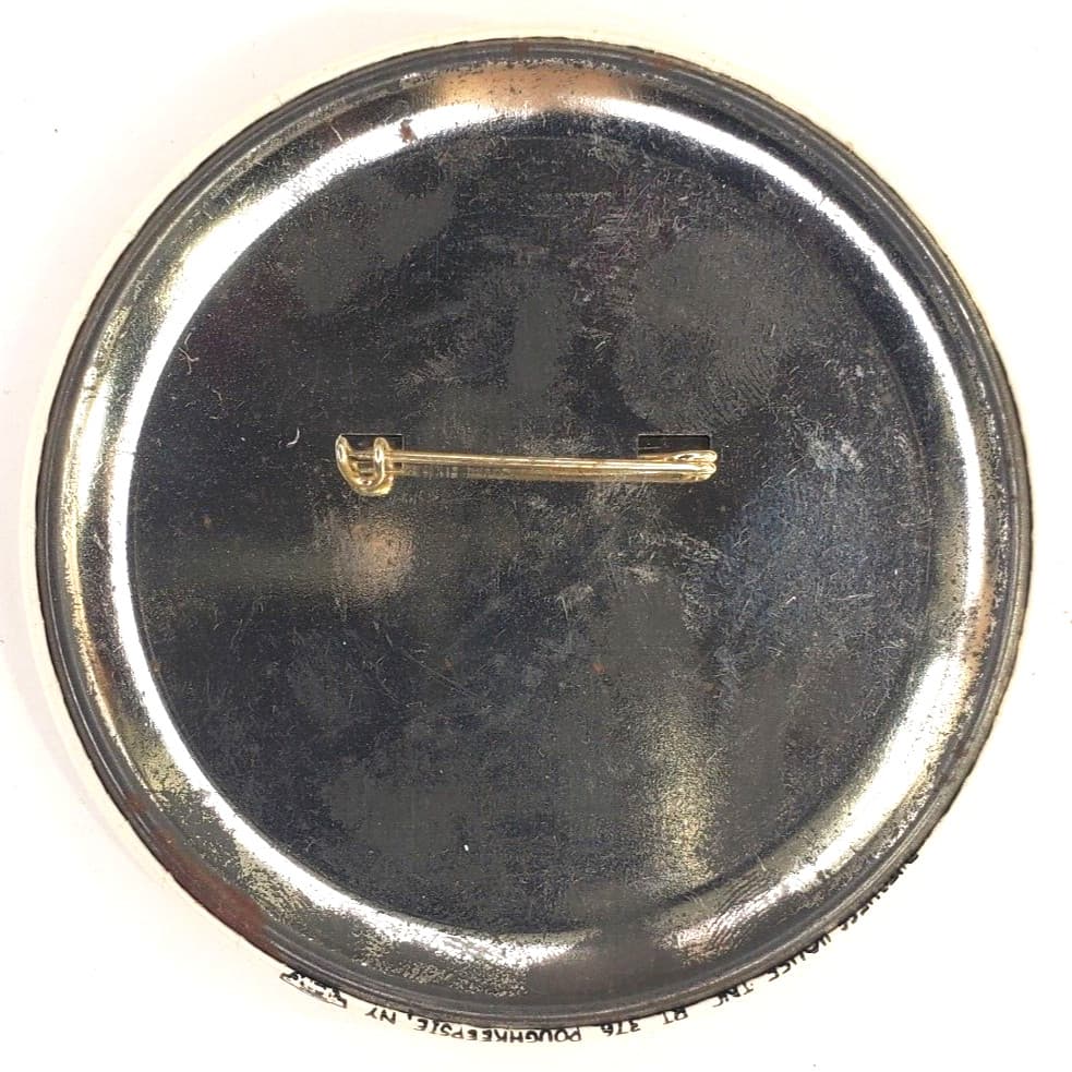 Vintage Novelty Im Only Here For The Beer Humorous Pinback Button 3