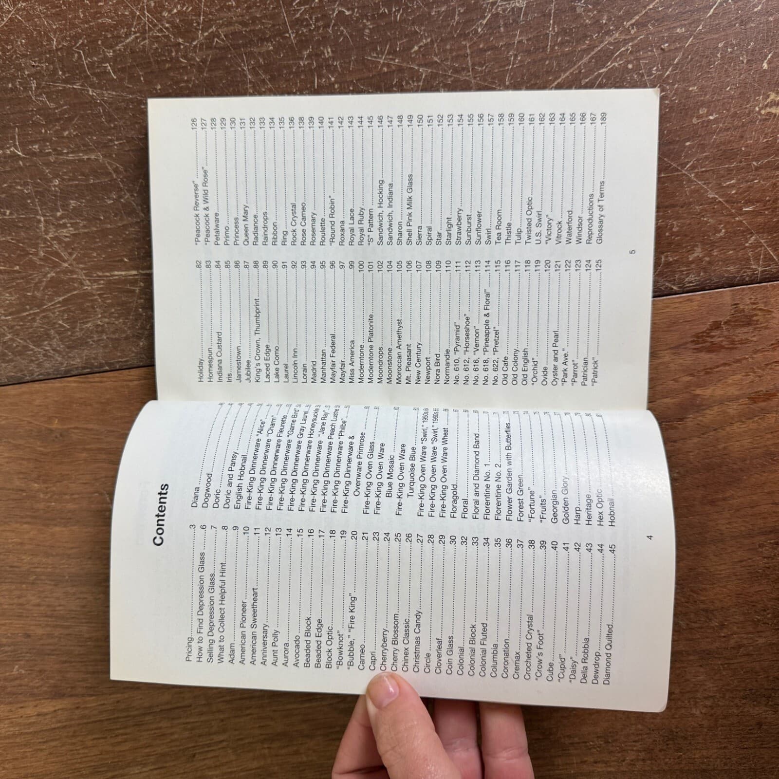Pocket Guide to Depression Glass & More 1920s-1960s Identification Values 5