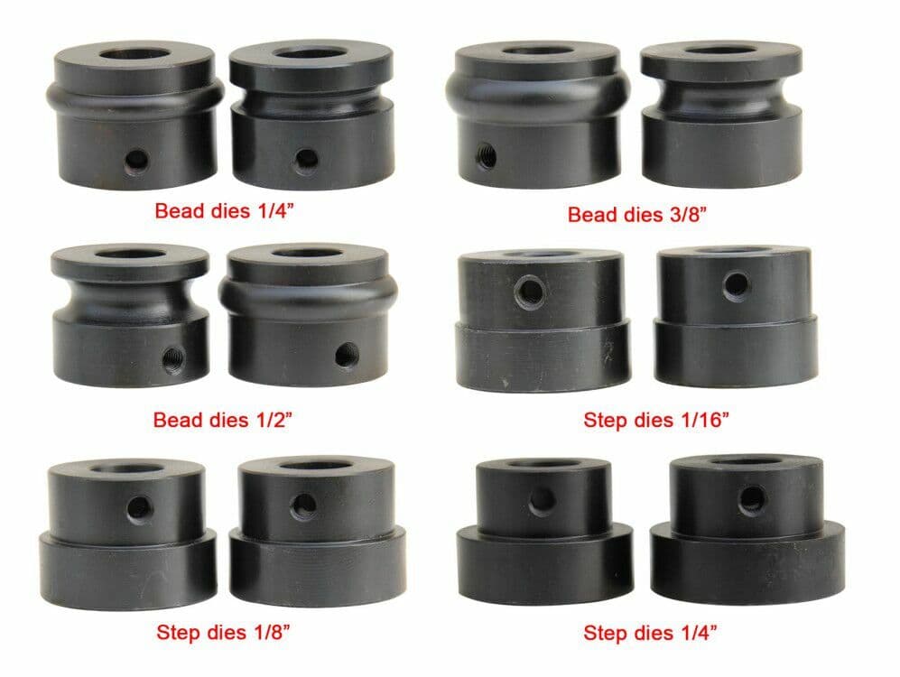 Bead Roller with Dies, 18-In Depth, 18Ga Sheet Metal Rotary Forming Machine RM18 3