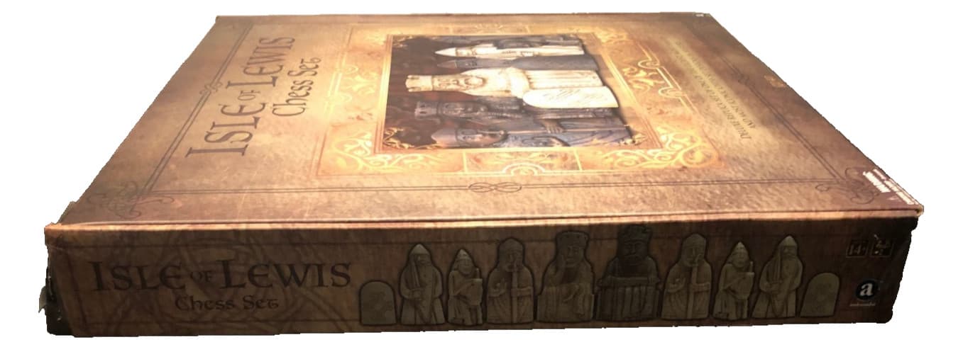 Ambassador Isle Of Lewis Deluxe Replica Historic 17.125” Chess Set Chessmen 4